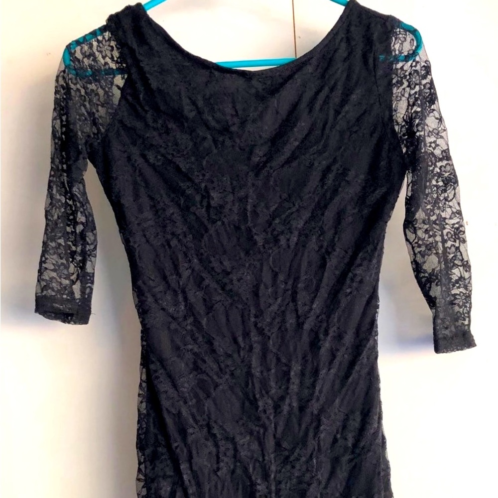 Junior Girl’s Black Dress